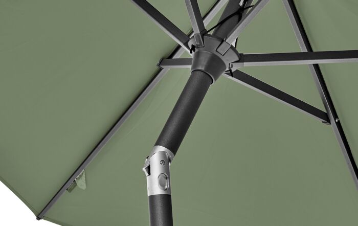 Pacific Lifestyle 2.5m Round Parasol - Olive-18-118-OL