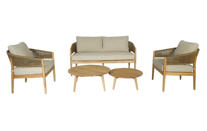 Maze Porto 2 Seat Sofa Lounge Set-PORTO-2SLS-SS