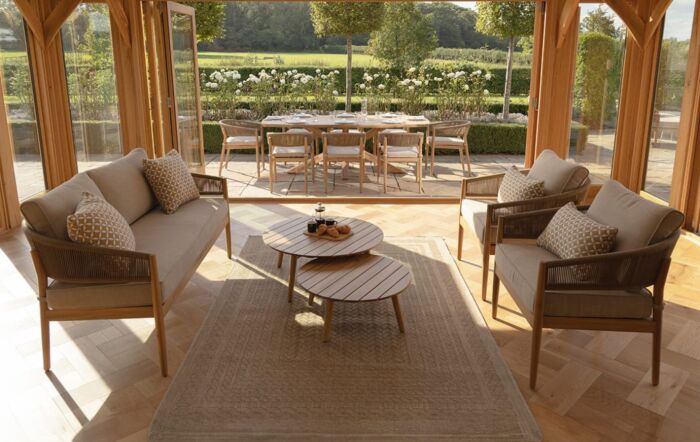 Maze Porto 2 Seat Sofa Lounge Set-PORTO-2SLS-SS