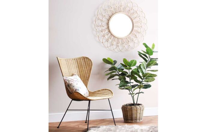 Porto Wing Chair-Natural-73012-Natural