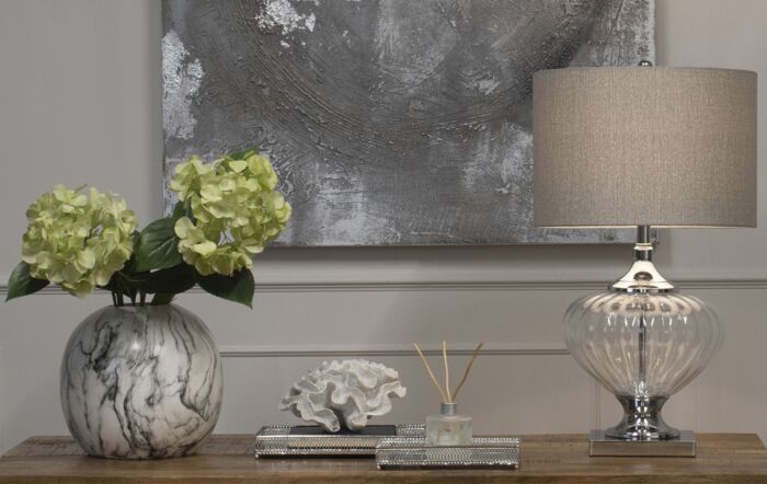 Hill Interiors Marble Large Pudding Vase-21500 1