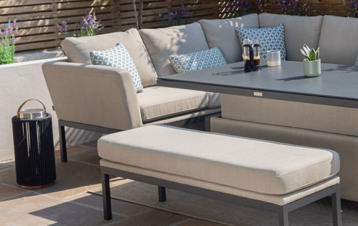 Maze Pulse Rectangular Corner Dining Set With Rising Table-FB-PUL-RCD-OT