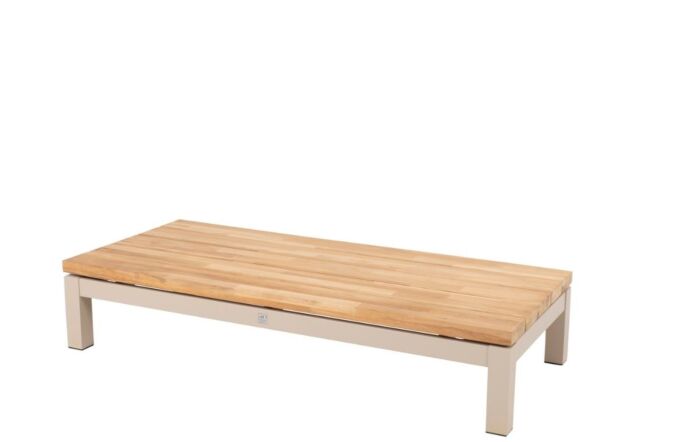 4 Seasons Outdoor Raffinato Lounge Set With 2 Teak Tables-19871 x 4 & 17065 x 2 & 19869 & 19870