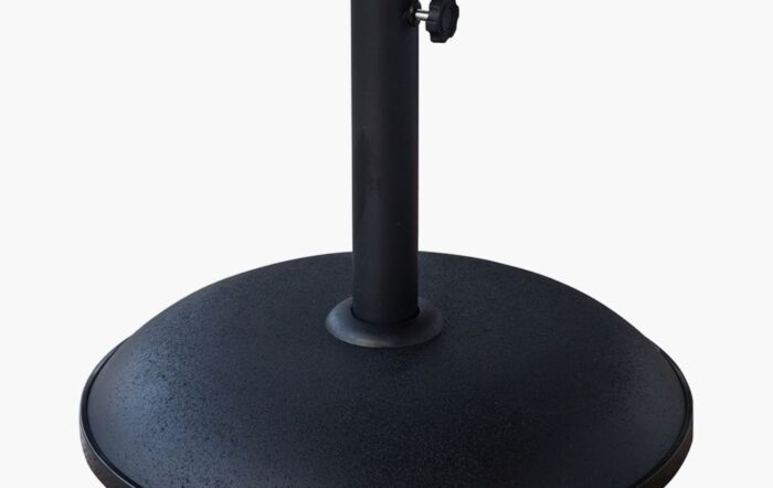 Pacific Lifestyle Riva 2.5m Round Luna Grey Parasol & 25kg Base-18-118-LG & 18-205-25