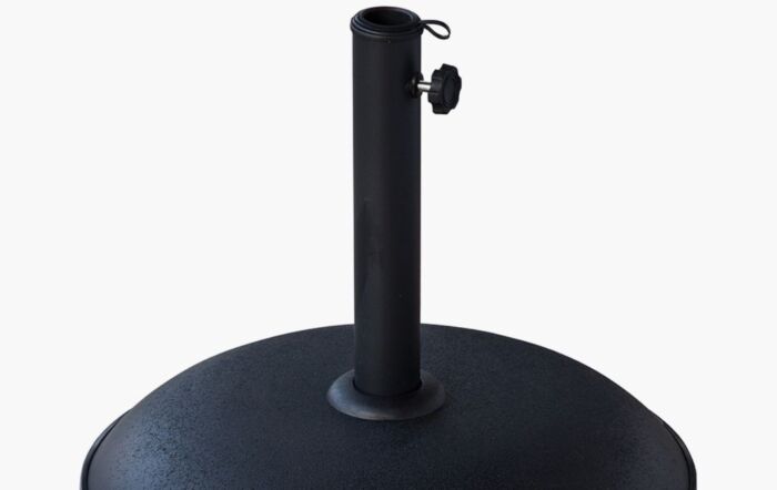 Pacific Lifestyle Riva Premium Round 3m Manhattan Parasol & 25kg Concrete Base-18-186-MH & 18-205-25