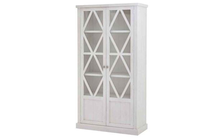 Hill Interiors Stamford Plank Tall Display Cabinet