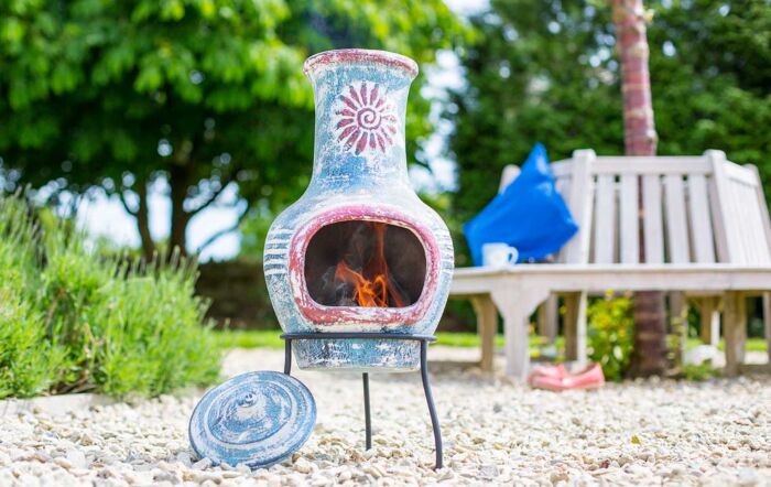 La Hacienda Small Swirl Chimenea