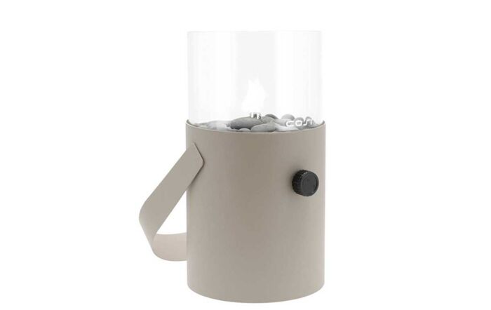 Pacific Lifestyle Cosiscoop Taupe Fire Lantern-SKU: 18-505-TA
