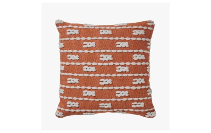 Pacific Lifestyle Terracotta Braid Indoor/Outdoor Scatter Cushion