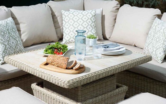 Bramblecrest Olive Medallion Square Scatter Cushion