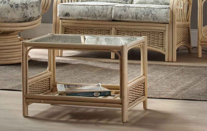Desser Vale Cane Rattan Coffee Table