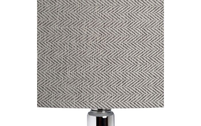 Hill Interiors Verona Glass Table Lamp with Shade-17592