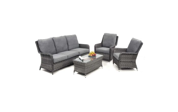 Maze Victoria Large High Back Sofa Set -VICHIG01-Large