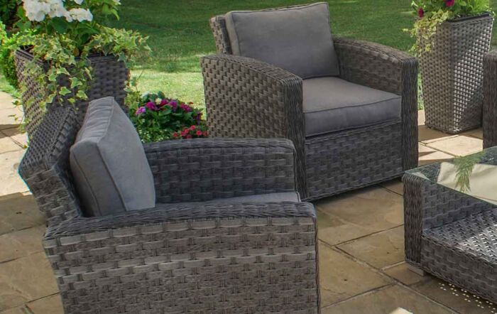 Maze Victoria Large Garden Sofa Set-VICSOF01-Large