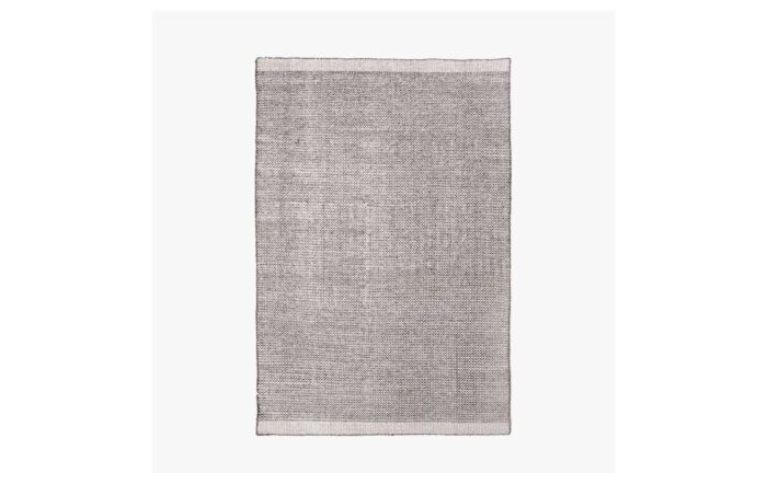 Pacific Lifestyle Graphite And White Indoor And Outdoor Rug