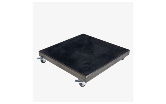 Pacific Lifestyle Voyager T1 3m Round Anthracite Parasol with 90kg Granite Base-18-303-GY