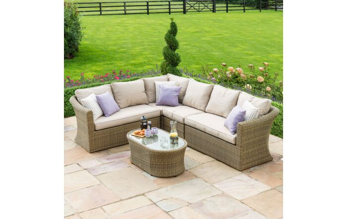 Winchester Large Garden Corner Sofa Set-WIN-203014