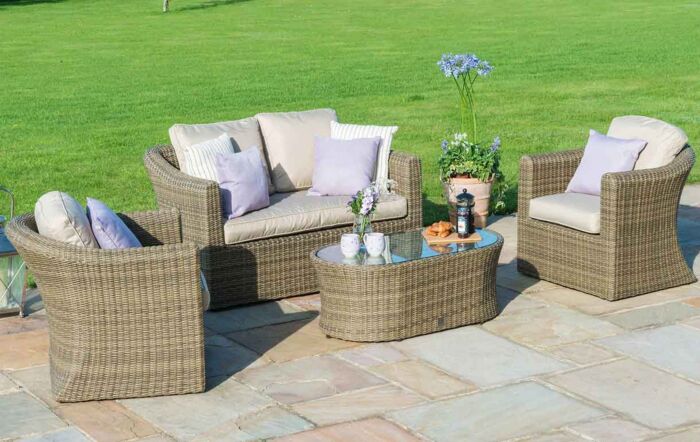 Maze Winchester Garden 2 Seat Sofa Set-WIN-202014