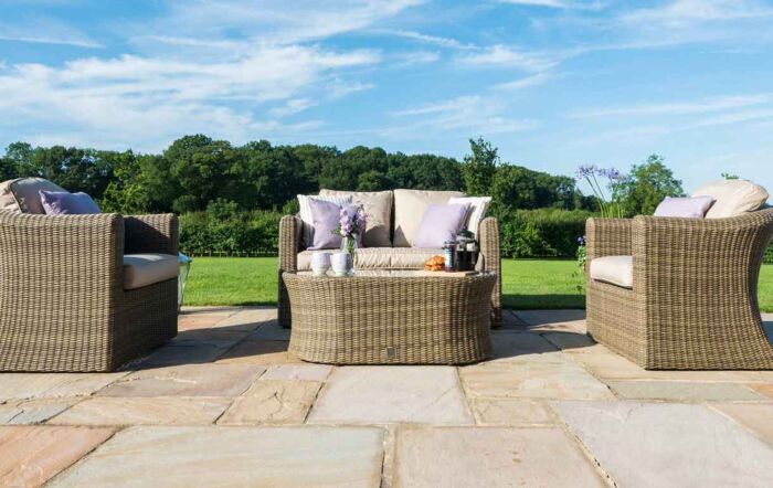 Maze Winchester Garden 2 Seat Sofa Set-WIN-202014