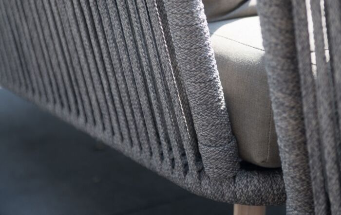 4 Seasons Outdoor Santander Rope Corner Sofa-24SantLou