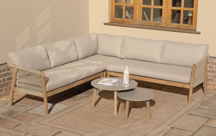 Maze Martinique Corner Sofa Set-MART-CSS-LB