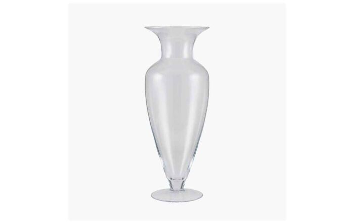 Pacific Lifestyle Clear Glass Gipar Vase-70-500