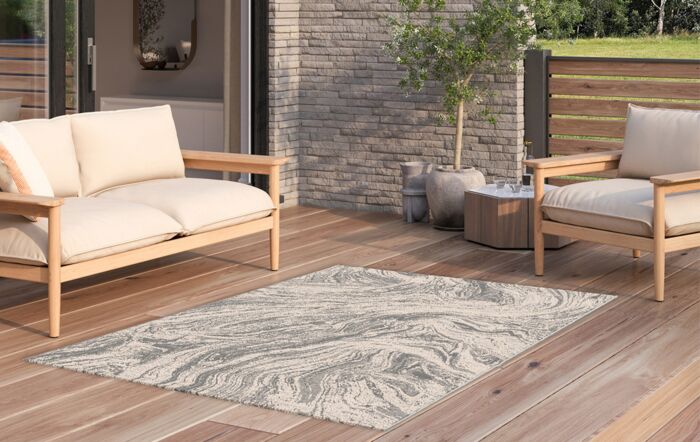 Maze Cloud Marble Indoor/Outdoor Rug 200cmx290cm-RUG-200X290-CM