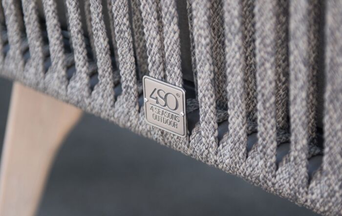 4 Seasons Outdoor Santander Rope Corner Sofa-24SantLou