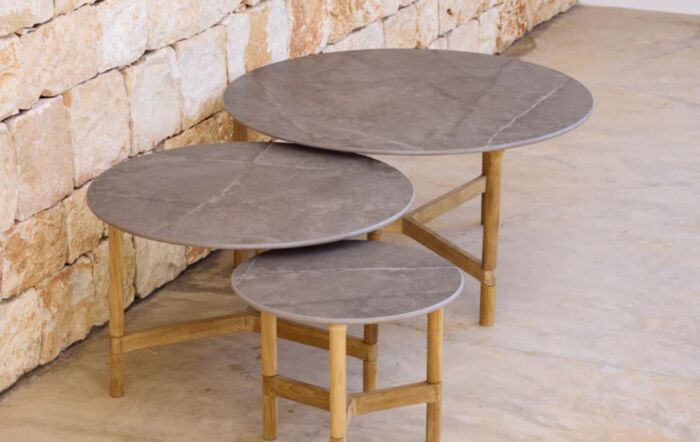 Cane-Line&#x20;Twist&#x20;Teak&#x20;Coffee&#x20;Table&#x20;-&#x20;Fossil&#x20;Grey&#x20;Ceramic&#x20;Top-5010T-P45COB&#x20;1