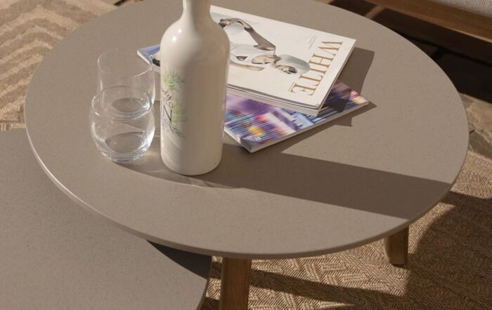 Maze Martinique Corner Sofa Set-MART-CSS-LB