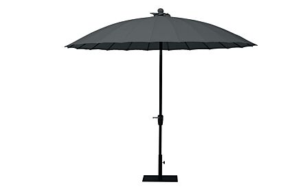 4 Seasons Outdoor Shanghai 3m Table Parasol - Charcoal 4 Seasons Outdoor Shanghai 3m Table Parasol - Charcoal