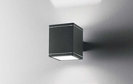 Ideal Lux Snif AP1 Square Outdoor Wall Light Ideal Lux Snif AP1 Square Outdoor Wall Light