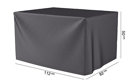 Firetable Oblong Aerocover 112x82x50cm High Firetable Oblong Aerocover 112x82x50cm High