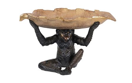 Hill Interiors Monkey Leaf Bowl Hill Interiors Monkey Leaf Bowl