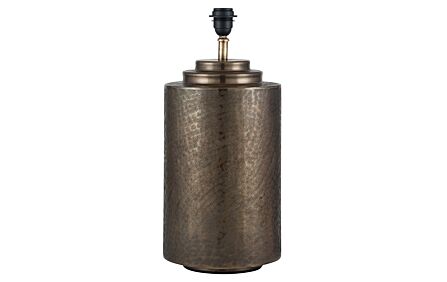 Pacific Lifestyle Zuri Large Antique Brass Metal Pot Table Lamp
