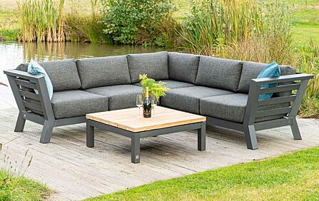 4 Seasons Outdoor Meteoro Small Garden Corner Sofa Set