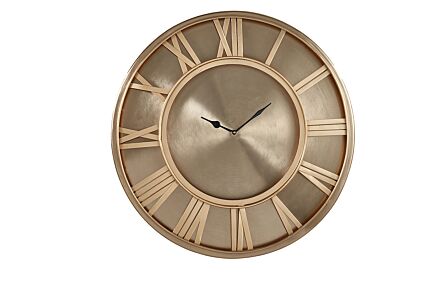 Pacific Lifestyle Antique Brass Round Wall Clock Pacific Lifestyle Antique Brass Round Wall Clock