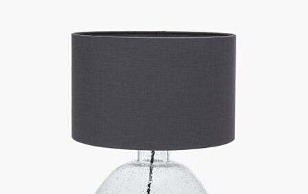 Pacific Lifestyle Beja Organic Shape Clear Bubble Glass Table Lamp Pacific Lifestyle Beja Organic Shape Clear Bubble Glass Table Lamp