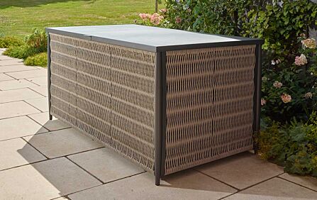 Bramblecrest Mauritius Large Garden Cushion Box with Liner Bramblecrest Mauritius Large Garden Cushion Box with Liner