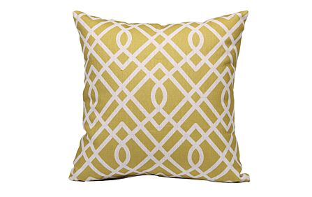 Bramblecrest Ochre Maze Scatter Cushion Bramblecrest Ochre Maze Scatter Cushion