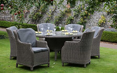4 Seasons Outdoor Brighton Victoria 6 Seat Dining Set  4 Seasons Outdoor Brighton Victoria 6 Seat Dining Set