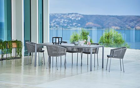 Small Santander Corner sofa with optional extra teak Gabor table Small Santander Corner sofa with optional extra teak Gabor table