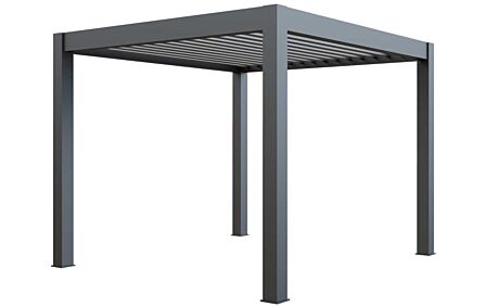 Celtic Leisure Saturn 3m x 3m Aluminium Pergola - Anthracite