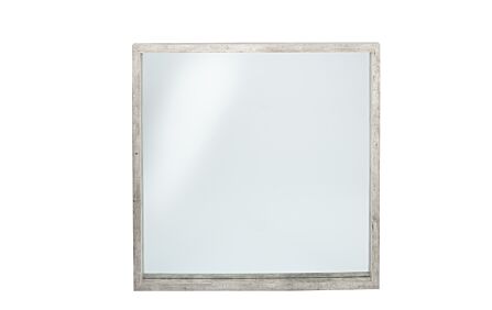 Pacific Lifestyle Concrete Effect Wood Veneer Square Mirror Large Pacific Lifestyle Concrete Effect Wood Veneer Square Mirror Large