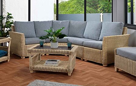 Desser Corsica Corner Cane Conservatory Suite Desser Corsica Corner Cane Conservatory Suite