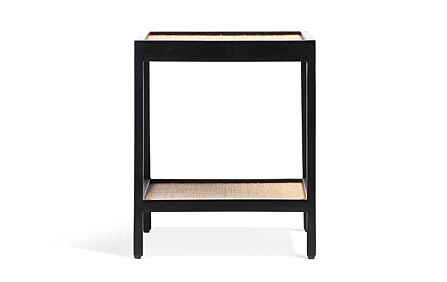 Desser Manhattan Black Mango Wood Side Table Desser Manhattan Black Mango Wood Side Table