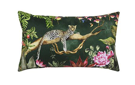 Furn. Leopard Rectangular Outdoor Cushion - Forest Furn. Leopard Rectangular Outdoor Cushion - Forest