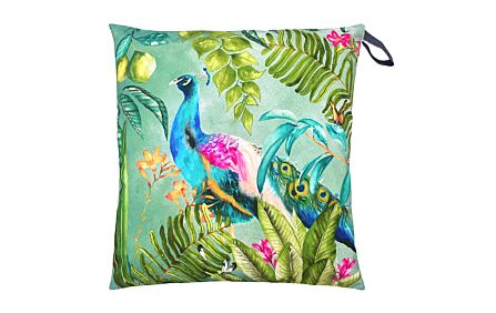 Furn. Peacock Large 70cm Outdoor Floor Cushion