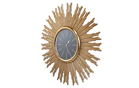 Pacific Lifestyle Gold Starburst Wall Clock Pacific Lifestyle Gold Starburst Wall Clock