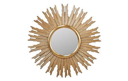 Pacific Lifestyle Gold Starburst Wall Mirror
